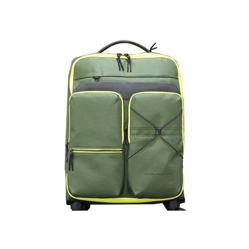 Semi-Rigid Suitcase Piquadro BV5401S114/VE Color Khaki