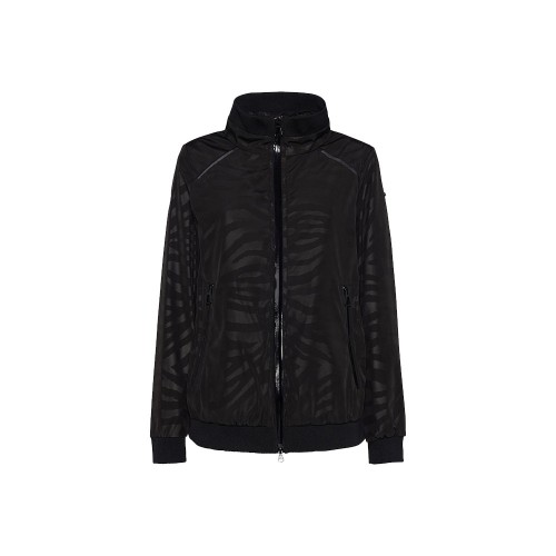 Jacket GEOX W0223F X-LED Color Black with Animal Print