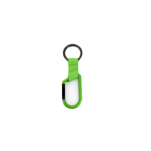 Leather Key Ring Piquadro PC5225EM/VE Color Green