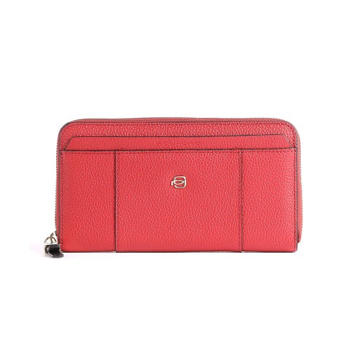 Leather Purse Piquadro PD1515W92R/R2 Color Red