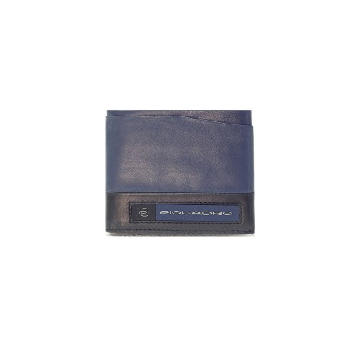 Portafoglio in Pelle Piquadro PU5189W105R/BLU Colore Blu...