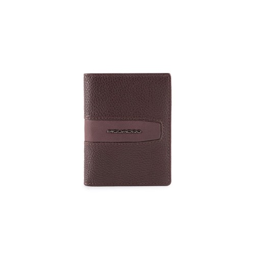 Leather Card Holder Piquadro PU3244W101R/M Color Brown/...
