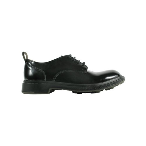 Leather Shoes Pezzol Royal Navy 042FZ-34 Color Black