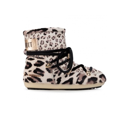 Ankle Boot MOON BOOT DK SIDE LOW ANIMAL Color Animal Print