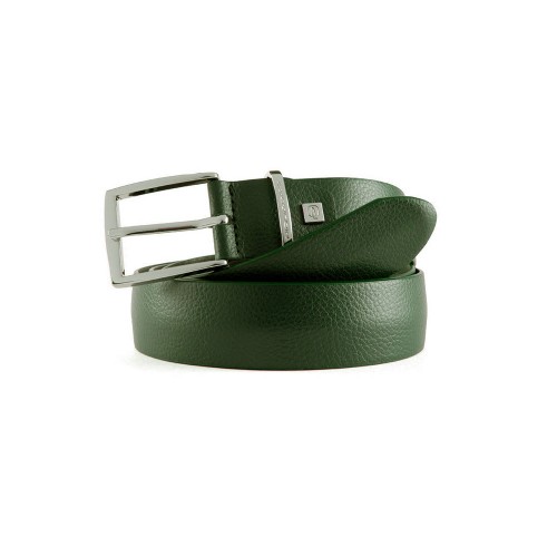 Leather Belt Piquadro CU5617MOS/VE Color Green