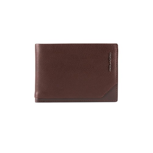 Leather Wallet Piquadro PU257W108R/M Color Brown