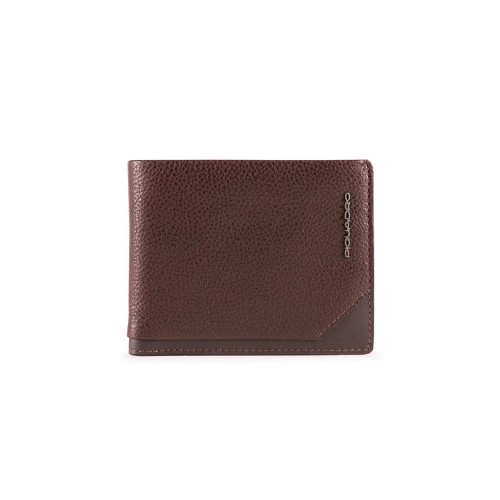 Leather Wallet Piquadro PU4518W108R/M Color Brown