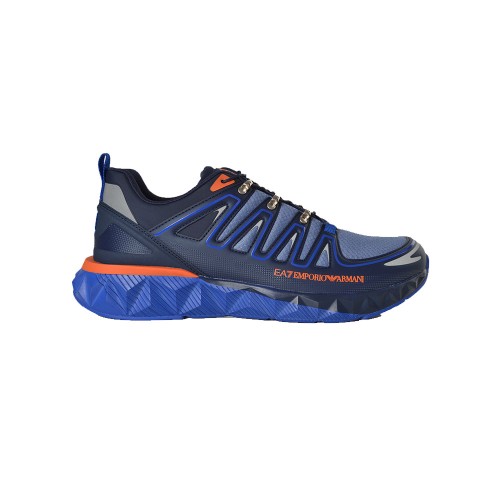 Sneakers EA7 Emporio Armani X8X055 XK224 Q608 Colore Blu...