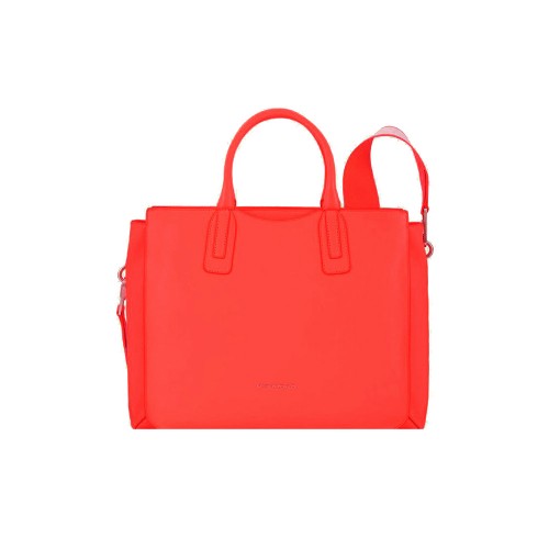 Leather Shopping Bag Piquadro CA5686S119/R Color Red