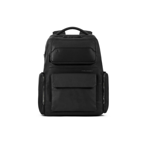 Leather Backpack Piquadro CA5714S116/N Color Black