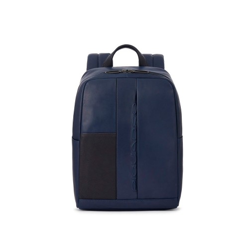 Leather Backpack Piquadro CA5662S118/BLU Color Navy Blue