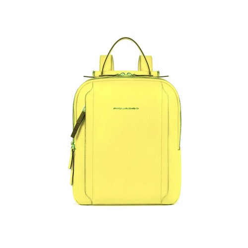 Leather Backpack Piquadro CA5566W92/G2 Color Yellow