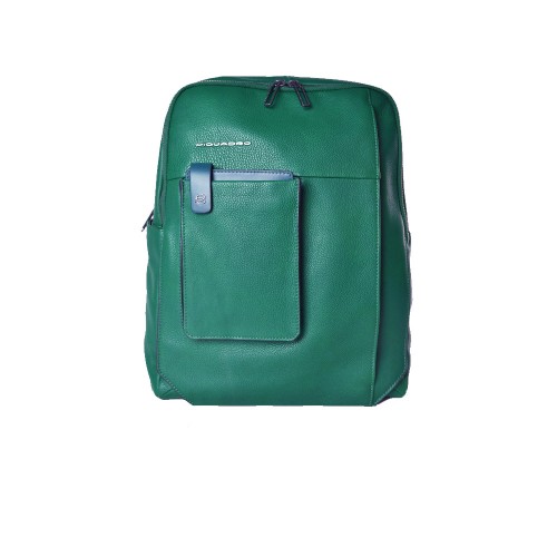 Leather Backpack Piquadro CA5522W108/VE Color Green