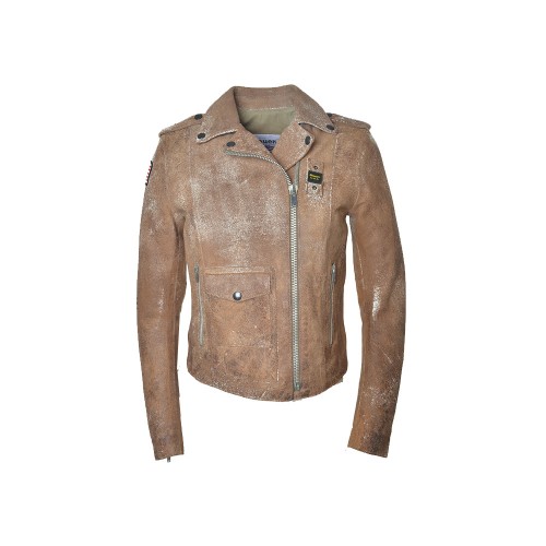 Leather Jacket Blauer BLDL02460 Color Camel