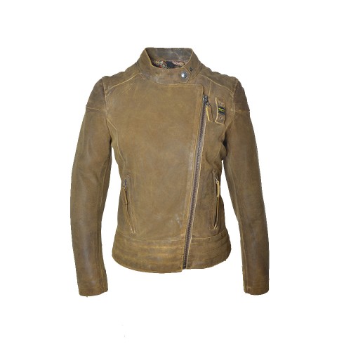 Leather Jacket Blauer WBLDL01265 Color Camel