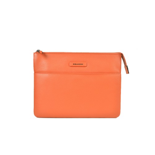 Leather Tablet/Ipad Case Piquadro AC5553MOS/AR Color Orange