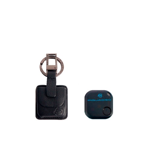 Connequ with Leather Keychain Piquadro AC3954AO/T/N Color...