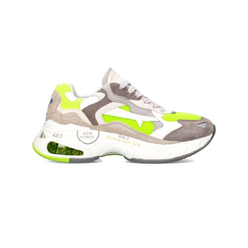 Sneakers Premiata SHARKID 252 Color Lime