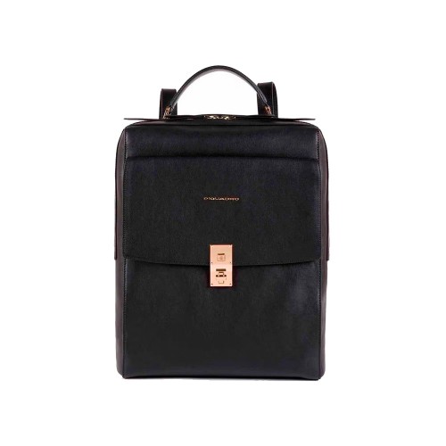 Leather Backpack Piquadro CA5277DF/N Color Black