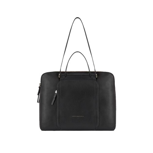 Leather Bag Piquadro CA5730W92/N Color Black