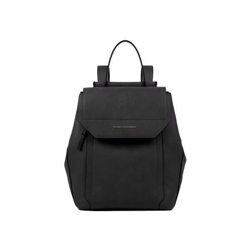 Leather Backpack Piquadro CA4579W92/N Color Black