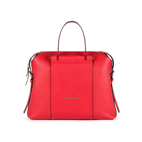 Leather Briefcase Piquadro CA4577W92/R3 Color Red