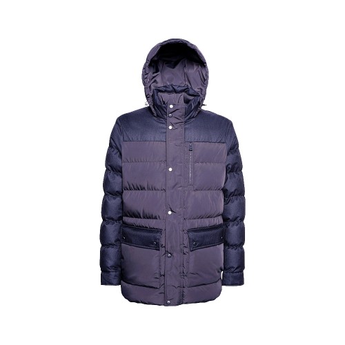 Down Jacket GEOX Terence M2628Z Color Navy Blue