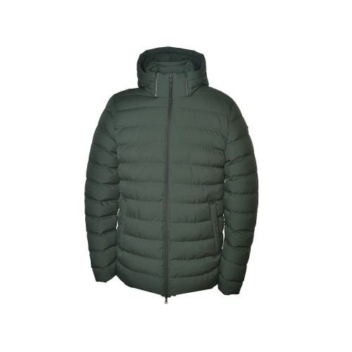 Down Jacket GEOX LEVICO M2628S Color Green