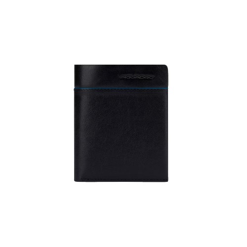 Vertical Leather Wallet Piquadro PP4248B2V/N Color Black