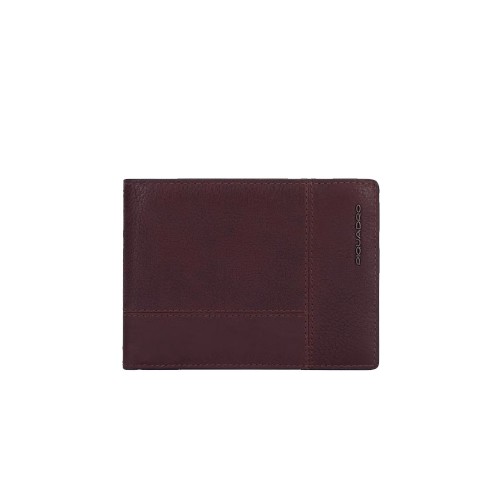 Leather Wallet Piquadro PU257W116R/M Color Brown
