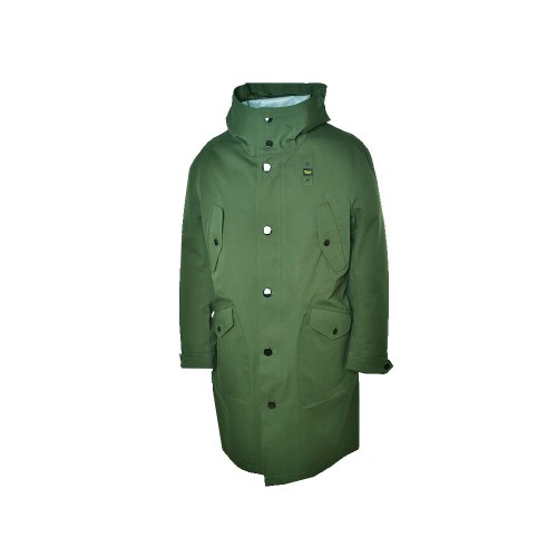Trench Coat Blauer WBLUK11549 Color Green
