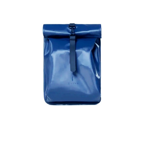 Backpack RAINS ROLLTOP RUCKSACK MINI Color Blue Laser