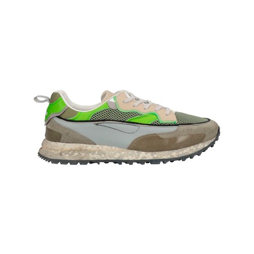 Sneakers Hidnander Threedome 614 Color Fluor and Green
