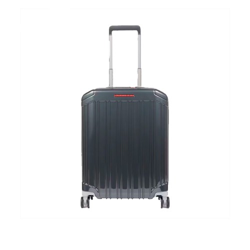 Rigid Cabin Suitcase Piquadro BV4425PQL/GRR Color Grey / Red