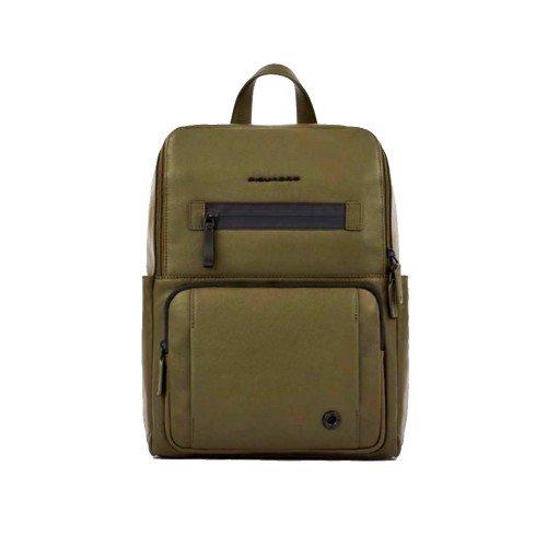 Leather Backpack Piquadro CA5868W117/VE Color Green