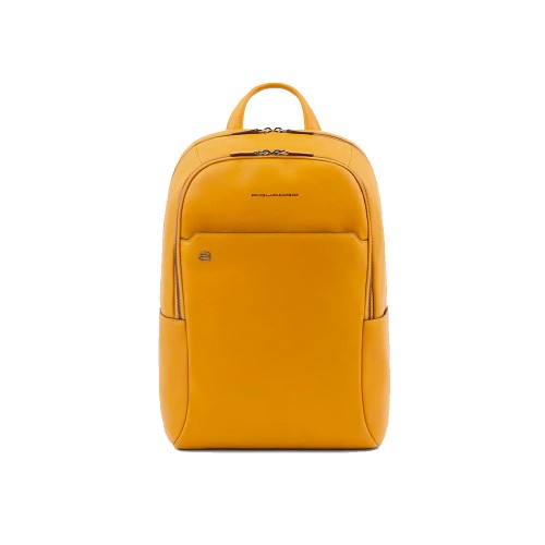 Leather Backpack Piquadro CA4762B3/G Color Mustard
