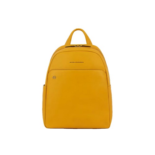 Leather Backpack Piquadro CA6106B3 /G Color Mustard