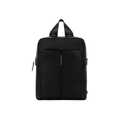 Leather Bacpack Piquadro CA6127S126/N Color Black