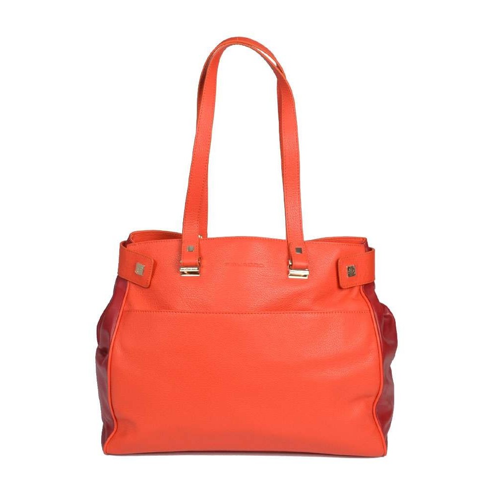Leather Bag PIquadro BD3845W78/R Color Red