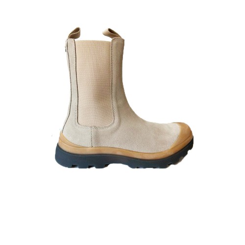 Suede Boots Panchic W1901100005 Color Beige