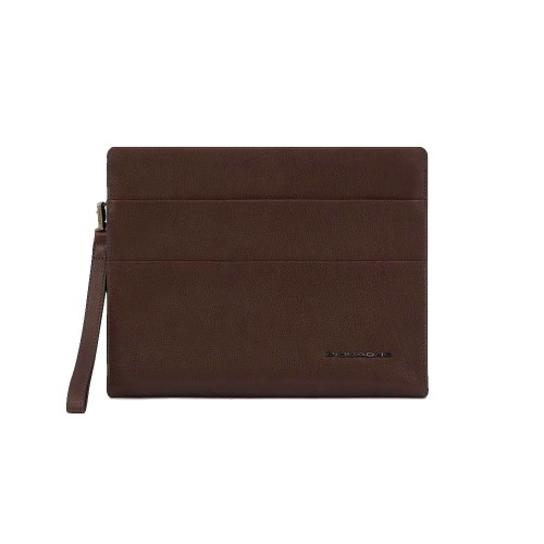 Leather Document Holder Piquadro AC5974S122/TM Color Brown