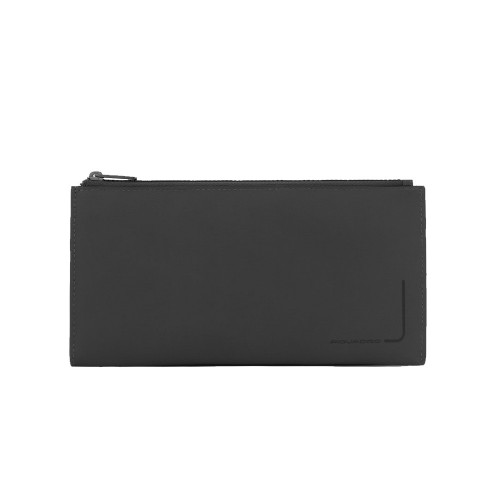 Leather Card Holder Piquadro AC5972PQJR/N Color Black