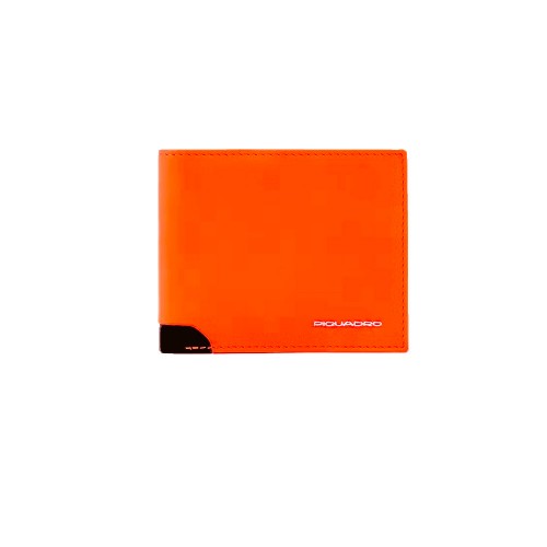 Cartera de Piel Piquadro PU3891S128R/R Color Naranja