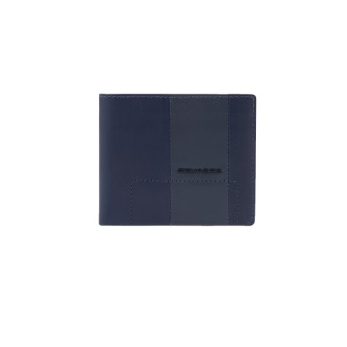 Leather Wallet Piquadro PU3891S123R/BLU Color Navy