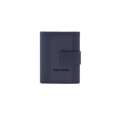 Leather Wallet Piquadro PU5957S123R/BLU Color Navy