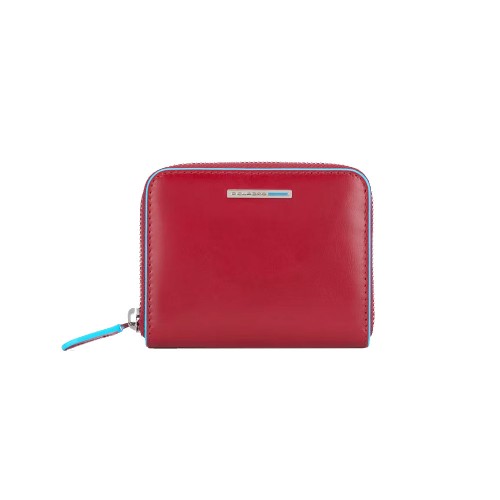 Leather Purse Piquadro PU5958B2R/R Color Red