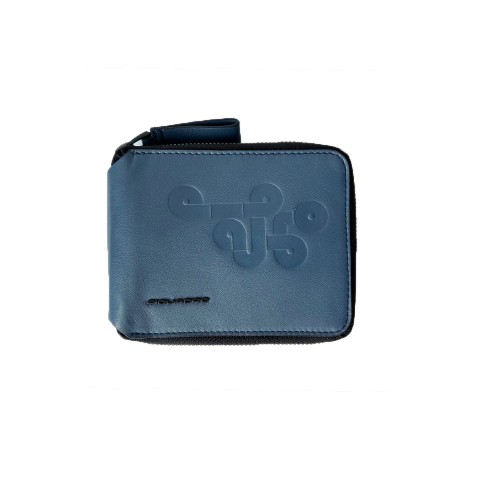 Portafoglio in Pelle Piquadro PU5762MGR/BLU Colore Blu