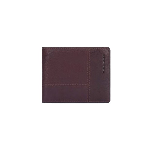 Leather Wallet Piquadro PU3891W116R/M Color Brown