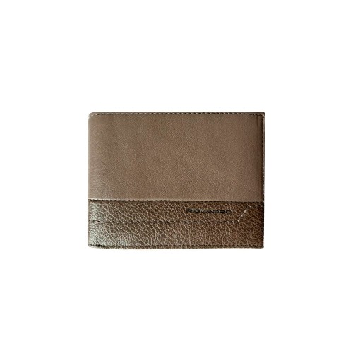 leather Wallet Piquadro PU1392S94R/TO Color Taupe
