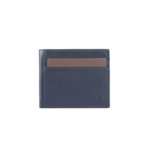 Leather Wallet Piquadro PU3891W96R/BLU Color Navy